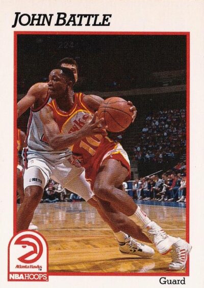 1991-92 Hoops - 001 | John Battle