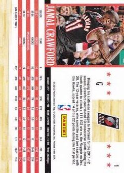 2011-12 Hoops - 001 | Jamal Crawford