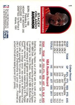 1992-93 Hoops - 001 | Stacey Augmon
