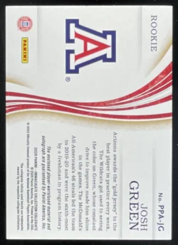 Josh Green | 2020 Immaculate Collection Collegiate Premium Patches RC Auto SN