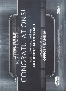 Hale, Amanda - 2020 Topps Star Wars Masterwork