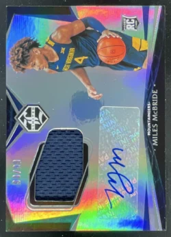 Miles McBride | 2021 Chronicles Draft Limited Rookie Jersey Autograph RC Auto SN