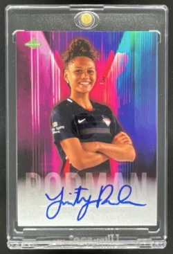 Trinity Rodman | 2021 Parkside NWSL Premier Edition Blue Ink Series Two #SSTR Auto