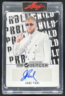 Jake Paul | 2022 Leaf Pop Century Influencer Autographs #IA-JP1 Auto SN