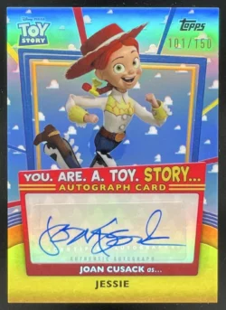 Joan Cusack | 2025 Topps 30 Years of Toy Story Blue Sky #YRTJC as Jessie Auto