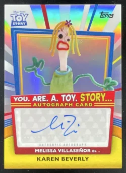 Melissa Villasenor | 2025 Topps 30 Years of Toy Story #YRTMV as Karen Beverly Auto