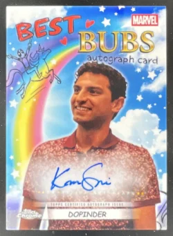 Karan Soni | 2025 Topps Chrome Deadpool Best Bubs Autographs #NA-KS Auto