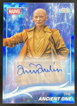 Tilda Swinton | 2025 Topps Chrome Marvel Studios Sapphire as The Ancient One Auto
