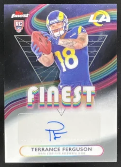 Terrance Ferguson | 2025 Topps Finest Rookie Finest Autographs #RFA-TF RC Auto