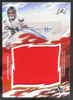 Jayden Higgins | 2025 Topps Resurgence Rookie Relic Signatures #RRS-JH RC Auto
