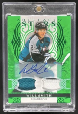 Will Smith | 2026 Upper Deck Artifacts Auto Material Emerald Stars #102 Auto SN