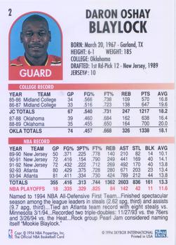 1994-95 Hoops - 002 | Mookie Blaylock