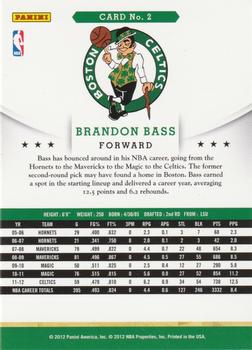 2012-13 Hoops - 002 | Brandon Bass