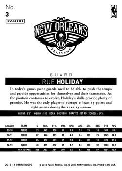 2013-14 Hoops - 003 | Jrue Holiday