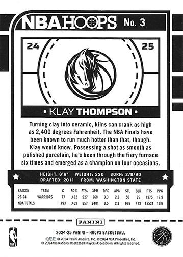 2024-25 Hoops - 003 | Klay Thompson