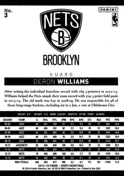 2014-15 Hoops - 003 | Deron Williams