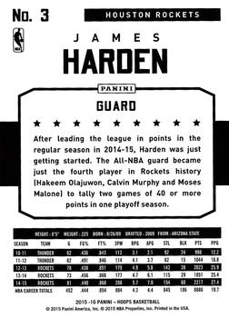2015-16 Hoops - 003 | James Harden