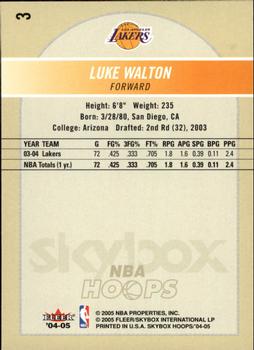 2004-05 Hoops - 003 | Luke Walton