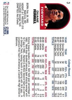 1992-93 Hoops - 003 | Duane Ferrell