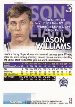 1999-20 Hoops - 003 | Jason Williams
