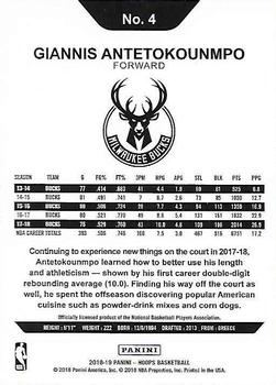 2018-19 Hoops - 004 | Giannis Antetokounmpo