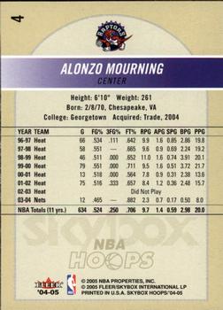 2004-05 Hoops - 004 | Alonzo Mourning