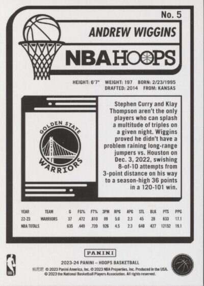 2023-24 Hoops - 005 | Andrew Wiggins