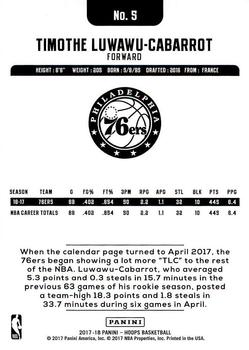 2017-18 Hoops - 005 | Timothe Luwawu-Cabarrot