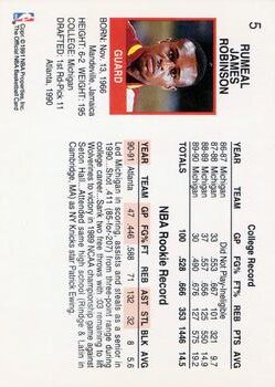 1991-92 Hoops - 005 | Rumeal Robinson