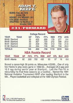 1993-94 Hoops - 005 | Adam Keefe