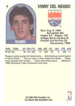 1989-90 Hoops - 006 | Vinny Del Negro