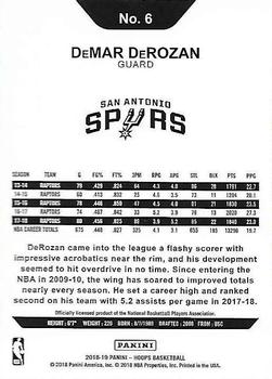2018-19 Hoops - 006 | DeMar DeRozan