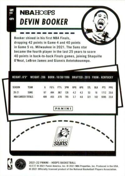 2021-22 Hoops - 006 | Devin Booker