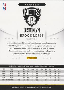 2012-13 Hoops - 009 | Brook Lopez