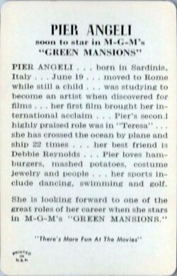 Pier Angeli | 1955 Movie Stars of M-G-M